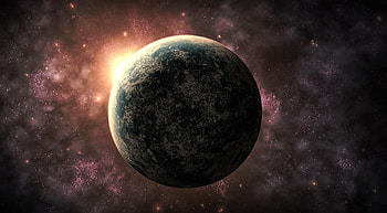Universe, Shine, Light, Flash, Nebula, Planet, Outbreaks HD wallpaper