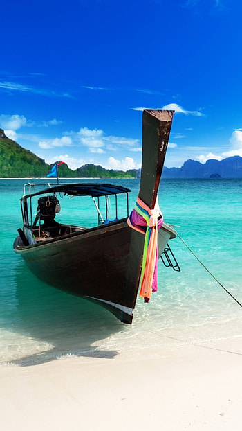 Thailand's charm, , Tranquil coastal beauty, -perfect HD phone wallpaper