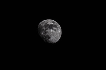 Moon Astrography, moon, dark HD wallpaper