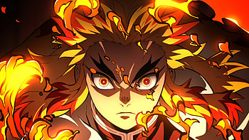 Kimetsu no Yaiba, Kyojuro Rengoku, Demon Slayer: Kimetsu no Yaiba, Anime HD wallpaper