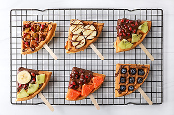 Waffle pops, Fun and indulgent, Waffles on a stick, The Produce Moms HD wallpaper