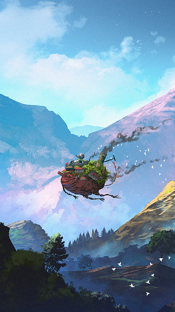 Howl's Moving Castle: Enchanting Anime , Anime HD phone wallpaper