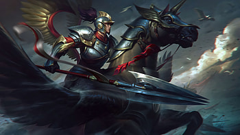 Xin Zhao: Lancebound Knight —, Video Game, League Of Legends, Xin Zhao (League Of Legends) HD wallpaper