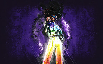 Fortnite Prismatic Doctor Skin, Fortnite, main characters, purple stone background, Prismatic Doctor, Fortnite skins, Prismatic Doctor Skin, Prismatic Doctor Fortnite, Fortnite characters HD wallpaper