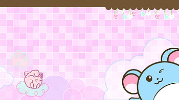 Marill and Jigglypuff, cute, jigglypuff, marill, pokemon HD wallpaper