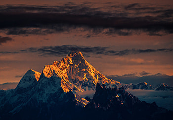 Everest, sky, Nepal HD wallpaper