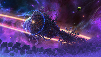 Alien Guest , artist, artwork, digital-art, deviantart HD wallpaper