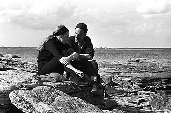 Ingmar Bergman, Liv Ullmann, Bay Area visit, Film discussion HD wallpaper