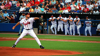John Smoltz, Atlanta Braves HD wallpaper