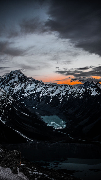 Mount Cook National Park, Geology HD phone wallpaper