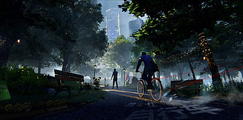 Scifi City, scifi, city, artist, artwork, cycle HD wallpaper