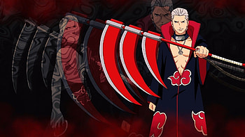 Hidan Akatsuki , Dark creativity, Akatsuki background, Anime artistry HD wallpaper
