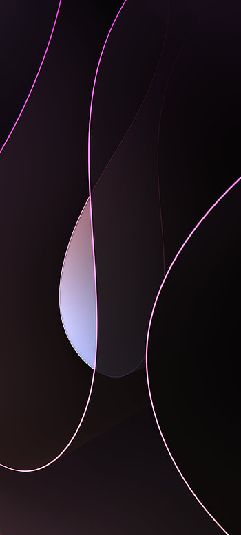 Dark Colorful Neon Mobile Purple, Abstract, plant, nature, colors HD phone wallpaper