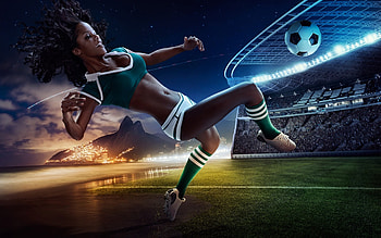 Brasil World Cup 2014, ball, world, girl, cup, sport, brasil, 2014, woman HD wallpaper