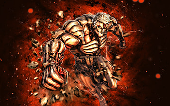 Armored Titan, , orange neon lights, Attack on Titan, protagonist, Yoroi no Kyojin, Shingeki no Kyojin, Attack on Titan characters, manga, Armored Titan Attack on Titan HD wallpaper