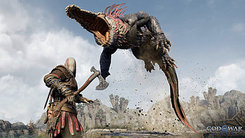 God of War: Ragnarok, Legendary characters, Thor's might, Astonishing portrayal HD wallpaper