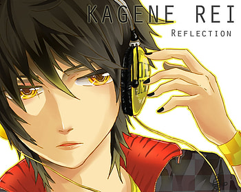 Kagene Rei, rei, kagene, black, hair HD wallpaper