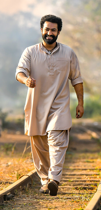 Jr NTR, sky, RRR HD phone wallpaper