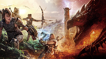 Monster Hunter — Movie | Hunters vs Dragon | Epic Monster Hunter, movie, Monster Hunter (Movie) HD wallpaper