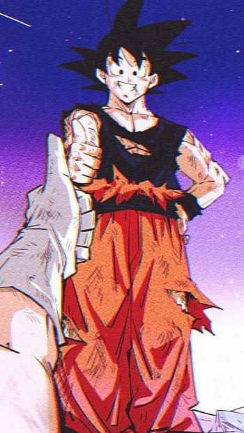 Dragon Ball, vegeta, art, goku, cartoon HD phone wallpaper