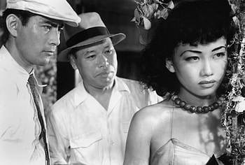 Akira Kurosawa, Actress Keiko Awaji, The Bridges at Toko-Ri HD wallpaper