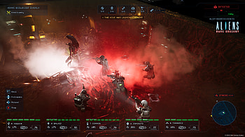 Aliens: Dark Descent - Gameplay Screenshot, video game, Aliens: Dark Descent HD wallpaper