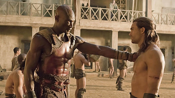 Oenomaus and Gannicus, Spartacus: Gods of the Arena HD wallpaper