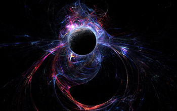 Abstract, Smoke, Planet, Shroud HD wallpaper