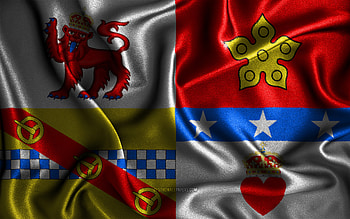 Angus flag, , silk wavy flags, scottish counties, Flag of Angus, Day of Angus, fabric flags, 3D art, Angus, Europe, Counties of Scotland, Angus 3D flag, Scotland HD wallpaper