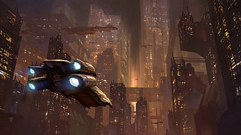 City, Sci Fi HD wallpaper