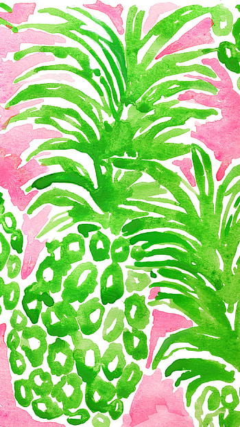 Let there be silence while this Lilly Pulitzer print does the talking : Flamenco. HD phone wallpaper