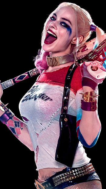 Margot Robbie, Suicide Squad, Harley Quinn, DC Comics HD phone wallpaper