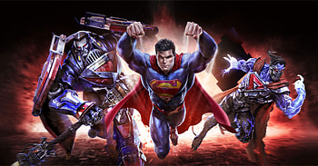 Superman, Infinite Crisis, superhero, artwork HD wallpaper