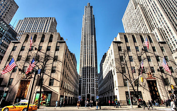 Rockefeller Center, NYC , Cityscape, Urban architecture HD wallpaper