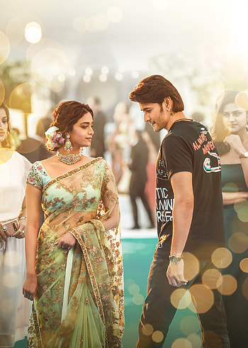 Sarkari vari pata, sari, fashion_design, tollywood, cinema, maheshbabu HD phone wallpaper