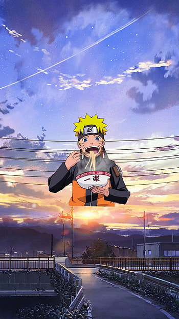 Naruto Uzumaki sunset, ramen, night, naruto uzumaki, weeb, day, anime, naruto shippuden HD phone wallpaper