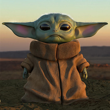Baby Yoda, Mandalorian HD phone wallpaper