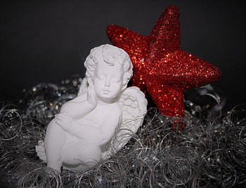 Holidays, Shine, Brilliance, Statuette, Angel, Star HD wallpaper
