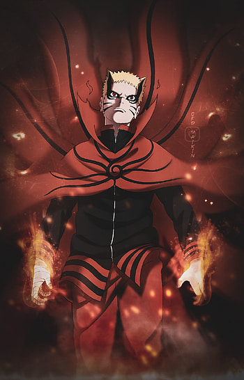 Naruto modo barion, zedge, tiktok, animes, anime HD phone wallpaper