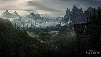 Skyrim backgrounds, Gaming, Elder Scrolls V HD wallpaper