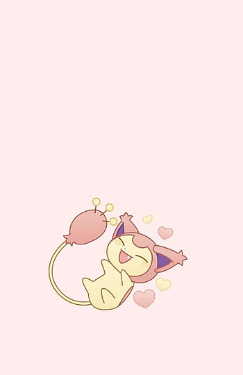 Skitty (pokemon), pokemon, background HD phone wallpaper