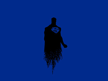 Minimal, superman, dark HD wallpaper