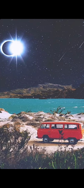 Retro space, Van, Life HD phone wallpaper