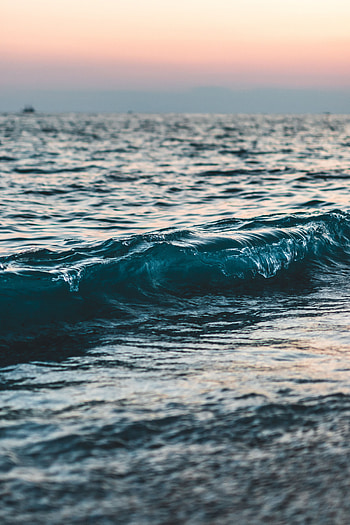 Nature, Water, Sea, Waves, Ripples, Ripple HD phone wallpaper