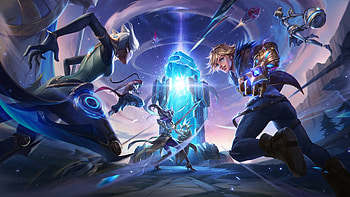 Camille Ezreal Lee Sin Leona Orianna League of Legends Wild Rift HD wallpaper
