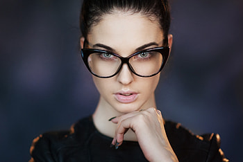 Alla Berger Glasses, alla-berger, model, celebrities, people, girls, glasses HD wallpaper