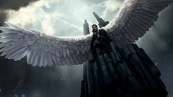 Angel Lucifer Morningstar Lucifer HD wallpaper