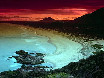 Red Sky , sky, red HD wallpaper