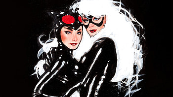 Catwoman & Black Cat, Catwoman, Black Cat (Marvel Comics) HD wallpaper