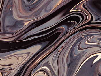 Mesmerizing abstract swirl design with fluid acrylic paint and smooth curves. HD wallpaper